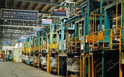This state-of-the-art casting production equipment operates under strict 6S management (Sort, Set in Order, Shine, Standardize, Sustain, Safety), delivering a well-organized, safe, and efficient manufacturing environment. It’s a benchmark for industrial operations prioritizing productivity and workplace excellence.