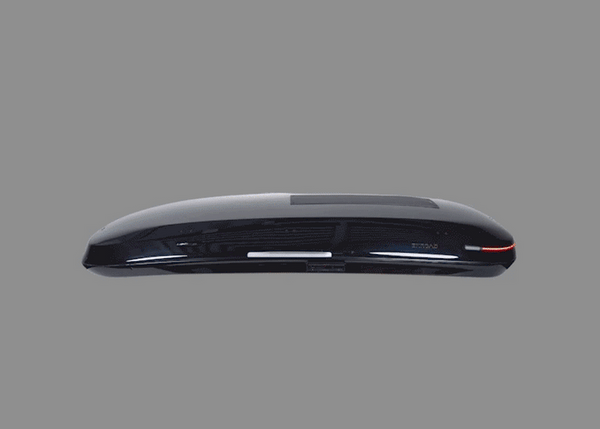 Wheelsboy Select ENROAD Roof Box | Mobile View - RailTie™ Adjustable Storage, Secure EV Roof Cargo Solution