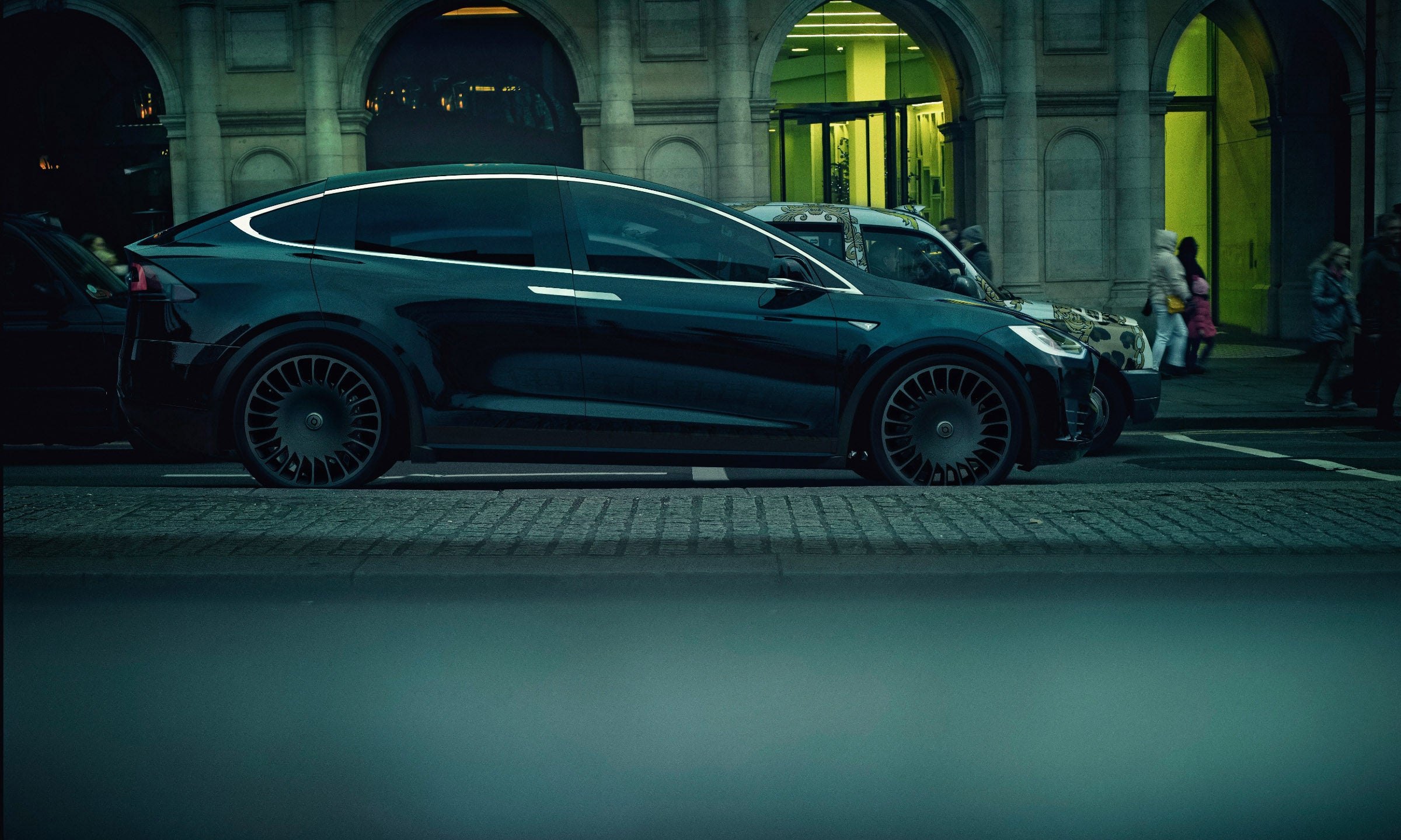 Wheelsboy Select TNA Wheels in Onyx Black are custom-engineered for Tesla vehicles. Featuring a sleek, bold finish and performance-optimized design, they deliver head-turning aesthetics and enhanced efficiency, making them the perfect upgrade for Tesla owners.
