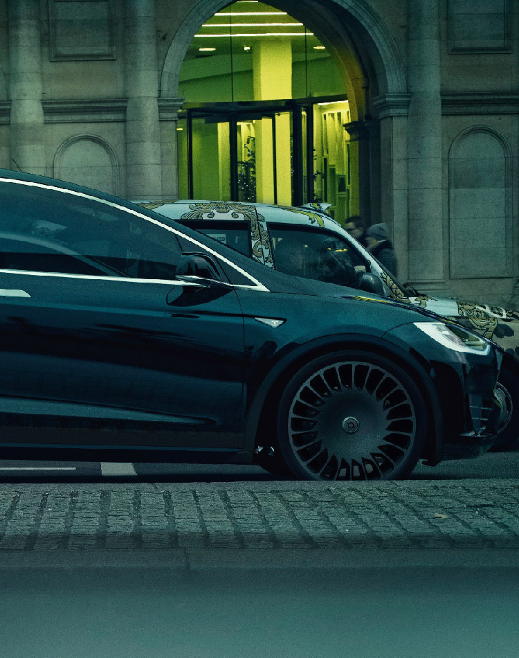 Wheelsboy Select TNA Wheels in Onyx Black are custom-engineered for Tesla vehicles. Featuring a sleek, bold finish and performance-optimized design, they deliver head-turning aesthetics and enhanced efficiency, making them the perfect upgrade for Tesla owners.
