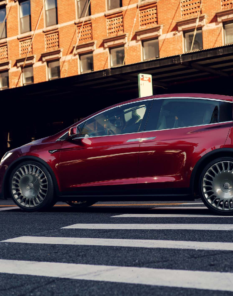 Wheelsboy Select TNA Wheels in Onyx Black are custom-engineered for Tesla vehicles. Featuring a sleek, bold finish and performance-optimized design, they deliver head-turning aesthetics and enhanced efficiency, making them the perfect upgrade for Tesla owners.